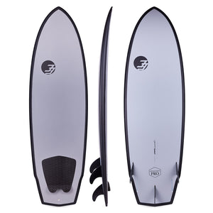 6' Bullet Surfboard Gray (Epoxysoft Pro) - New Closeout