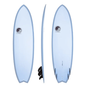 7'10" Easy Rider Surfboard Blue Rail (Epoxy)