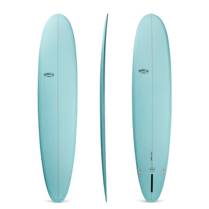 9' Ultimate Longboard Surfboard Aqua Resin Tint (NexGen Epoxy)