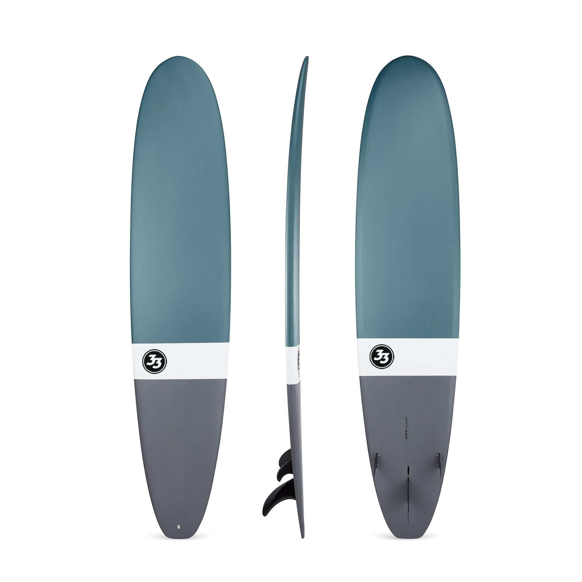 9' Ultimate Longboard Surfboard Blue Dip (Epoxy) - Preorder