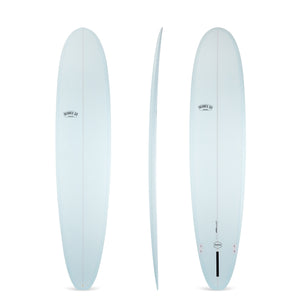 9' Ultimate Longboard Surfboard Light Blue Resin Tint (NexGen Epoxy)