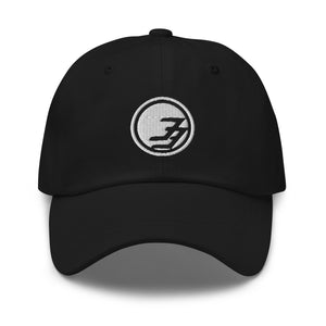 Degree 33 Dad Hat (Black with White Logo)