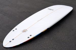 6'10" Poacher Surfboard with Mexican Blanket Inlay (Poly)