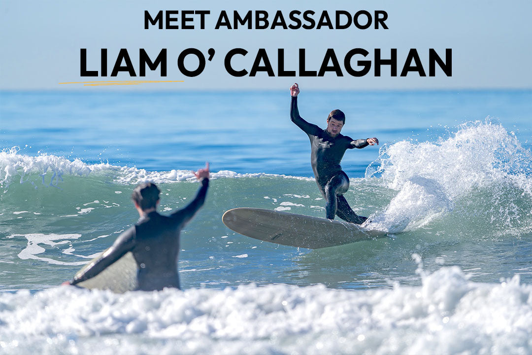 Ambassador Liam O'Callaghan Surfing