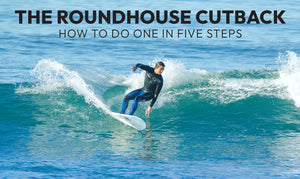 Roundhouse cutback surfing