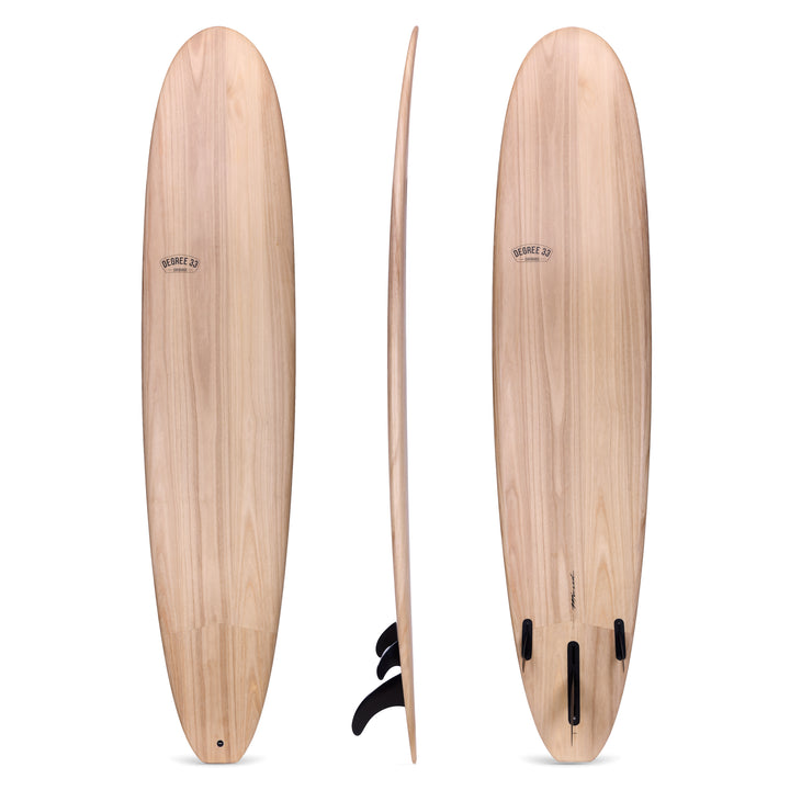 9' Ultimate Longboard Surfboard Paulownia Wood (Epoxy)