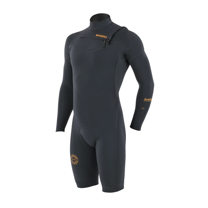 Manera Seafarer Wetsuit Chest Zip Long Arm Shorty 3/2mm (Mens)