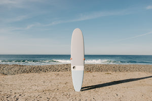 9' Ultimate Longboard Surfboard Gray Dip (Epoxy)