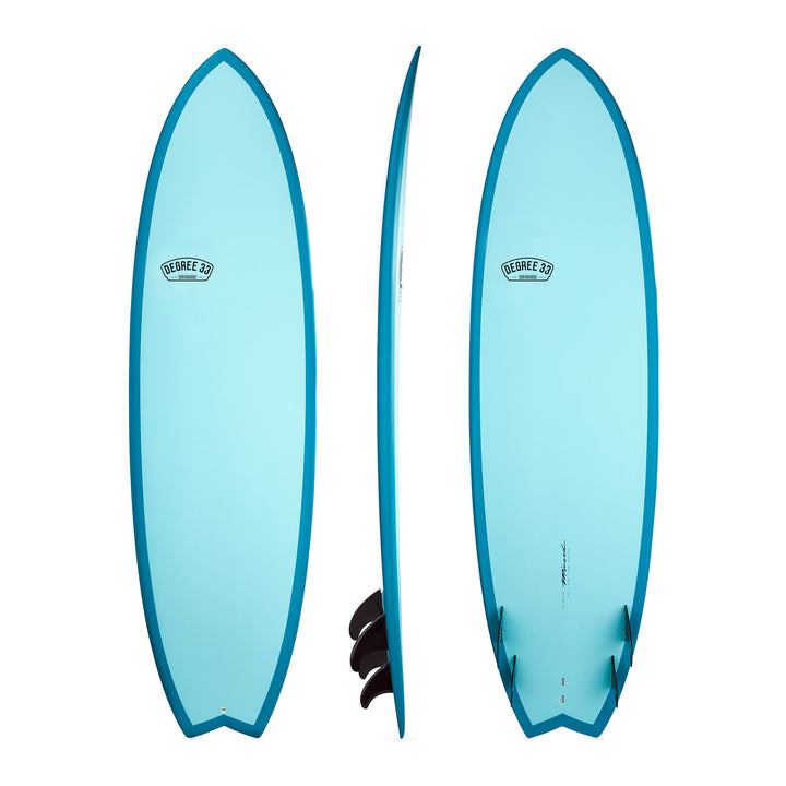 7'6" Easy Rider Surfboard Aqua Rail (Epoxy)
