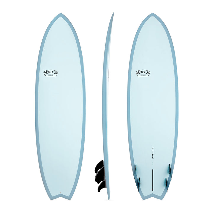 8'2" Easy Rider Surfboard Aqua Rail (Epoxy)