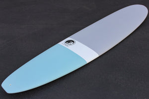 8'6" Ultimate Longboard Surfboard Gray Dip (Epoxy)