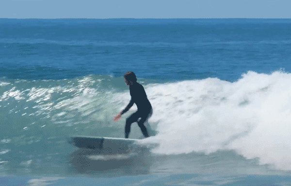 6'6" Poacher Funboard Surfboard Aqua Rail (Epoxy)