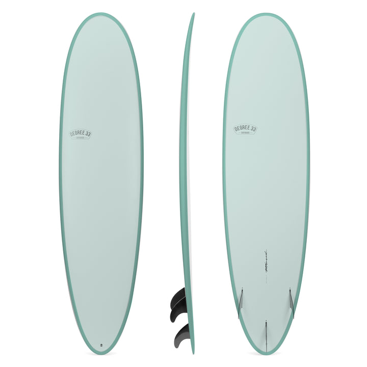 6'6" Poacher Funboard Surfboard Aqua Rail (Epoxy)
