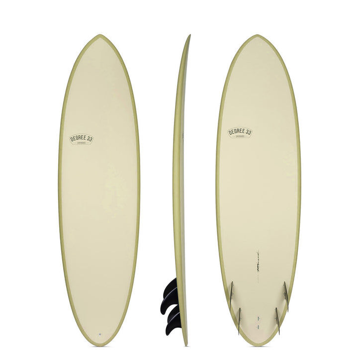 6'8" Speed Egg Sage Rail (Epoxy)