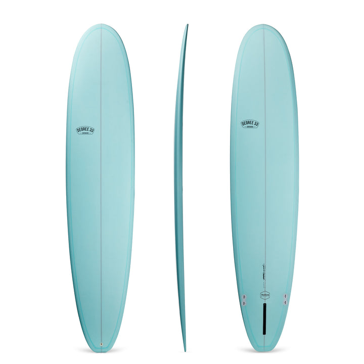 10' Ultimate Longboard Surfboard (NexGen Epoxy Aqua Resin Tint)