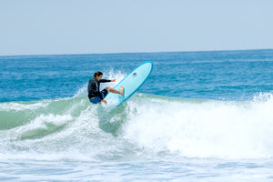 7'6" Easy Rider Surfboard Aqua Dip (Hybrid Epoxy Soft Top)