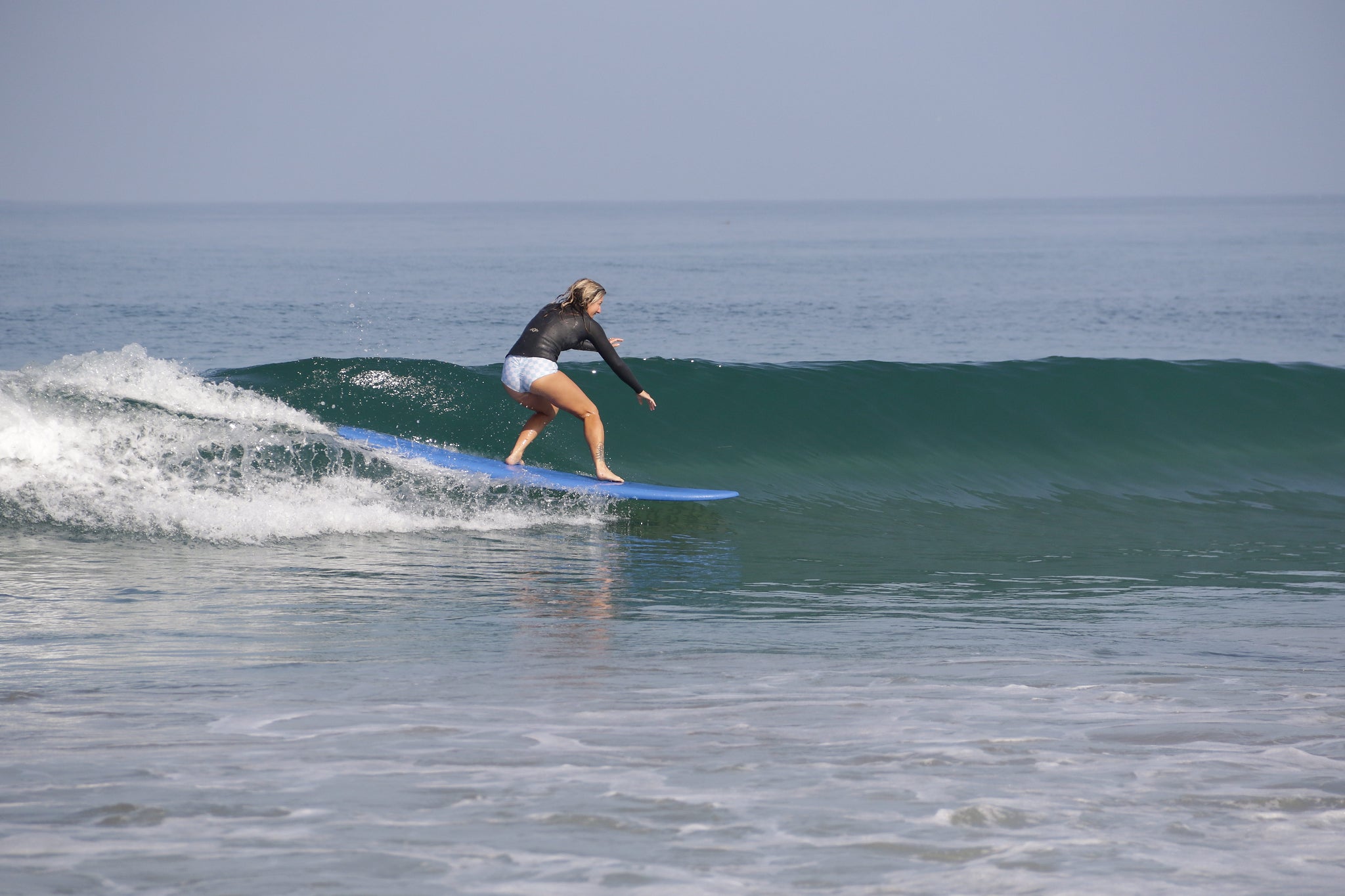 8' Playa Foamie Longboard (Blue) – Degree 33 Surfboards