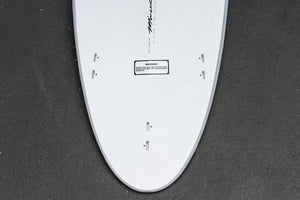 7'2" Poacher Funboard Surfboard Blue Dip (Hybrid Epoxy Softtop)