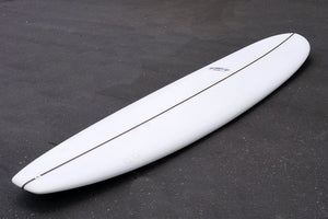 8' Ultimate Longboard Surfboard Script Logo with Darkwood Stringer (Poly)