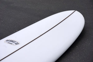8'6" Ultimate Longboard Surfboard Script Logo with Darkwood Stringer (Poly)