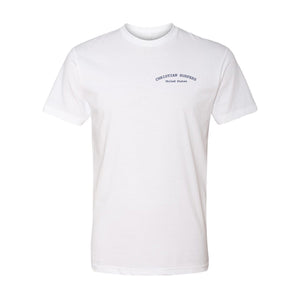 Christian Surfers Bus Logo White T-Shirt