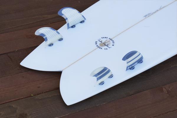 6' Retro Fish Surfboard (Poly) – Degree 33 Surfboards