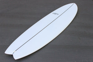 6'10" Easy Rider Fish Surfboard Darkwood Stringer (Poly)