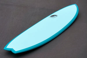 6'6" Easy Rider Surfboard Aqua Rail (Epoxy)