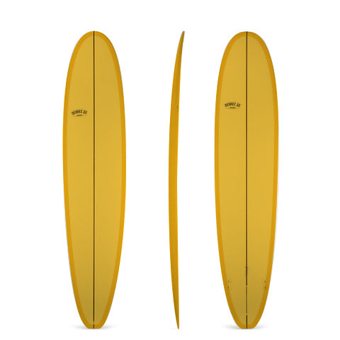 サーフィン・ボディボード Yu long board 9ft 9' Ultimate Longboard Surfboard with Darkwood Stringer Mango Resin
