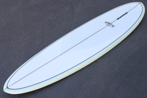 6'8" Matrix Midlength Surfboard Sage Resin Tint with Gloss Polish (Poly)
