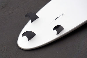 7'2" Poacher Funboard Surfboard Aqua Dip (Hybrid Epoxy Softtop)
