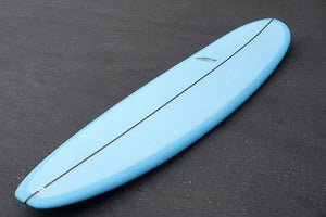 Ultimate-Performance-Longboard-Poly-Fiberglass-Light-Blue-Resin-Tint-Deck