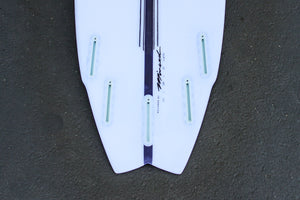 6'4" Rocket Fish Shortboard Surfboard with Carbon (NexGen Epoxy)