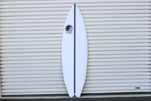 6' Rocket Fish Shortboard Surfboard with Carbon (NexGen Epoxy 